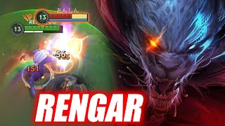 RENGAR ONE SHOT COMBO DELETE IN SEASON 10 [upl. by Shimkus148]