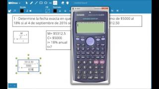 Determinar FECHA EXACTA de un préstamo  INTERÉS SIMPLE  Alexander López MATEMÁTICA FINANCIERA [upl. by Mixam483]