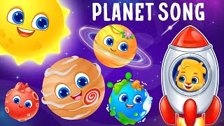 Planet Song  Planets For Kindergarten  Learn About The Solar System  RV AppStudios [upl. by Nance924]