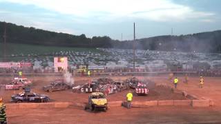 Hookstown Fair 2015 Demo Derby [upl. by Ashley]