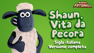 Shaun vita da pecora sigla italiana  testo 🎵 Raggi Fotonici🎵 [upl. by Uticas33]