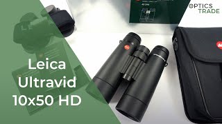 Leica Ultravid 10x50 HD Binoculars  Optics Trade Reviews [upl. by Nerual]