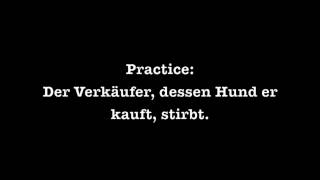 German Demonstrative Pronouns  Deutsch lernen [upl. by Yekcaj]