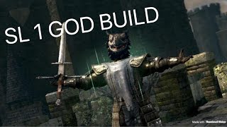 Dark Souls Remastered SL1 PVP GOD BUILD  HOW TO GET INDICTED FAST [upl. by Yona743]