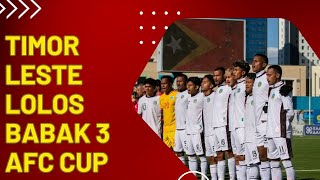 Timor Leste road to round 3 AFC Cup 2027 [upl. by Cochard418]