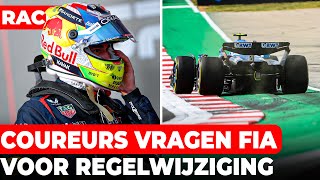 F1coureurs vragen om regelwijziging in Austin quotEr moet een harde grens zijnquot  GPFans Raceday [upl. by Trebloc]