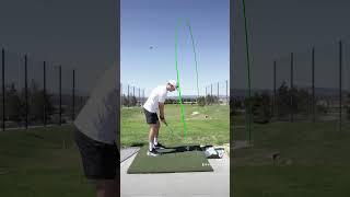 HOW TO HIT A DRAW Stop slicing the ball with this drill golf golfswing golfer birdie golf [upl. by Manon]