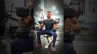 Important tip for Arnold Presses  Best Shoulder Workout Routine  Mukesh Gahlot youtubevideos [upl. by Corinne]