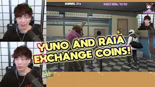 The cat meme is real Yuno and Raia FOUND OUT how to EXCHANGE THE COINS [upl. by Neal]