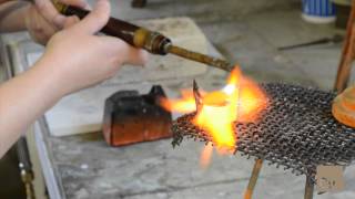 Kristal Romano Demonstrates Enameling Copper [upl. by Berg589]