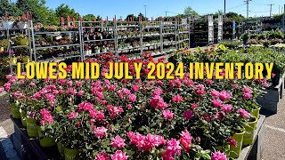 Lowes Garden Center Mid July 2024 NEW ARRIVALS amp Clearance Plants [upl. by Portia]