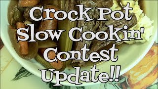 Crock Pot Slow Cookin Contest Update Noreens Kitchen [upl. by Yelir]