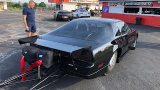 Knight Rider 632 Big Block Chevy TransAm Test and Tune at SkiView Drags [upl. by Hteboj]