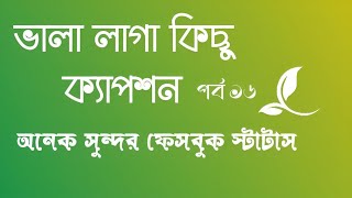 ভালা কিছু পছন্দের ক্যাপশন স্টাটাস পোস্ট ভিডিও পর্ব ১৬ Best Facebook captions status post video [upl. by Anecuza438]