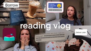 reading every book the libby app delivers to me reading vlog [upl. by Waugh]