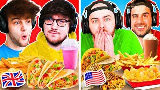 USA vs UK TACO BELL FOOD WAR [upl. by Mcclain]