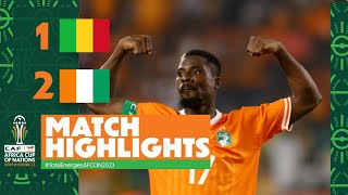 ALL GOALS  Mali 12 Ivory Coast  LAST MINUTE SCREAMER [upl. by Kristy]