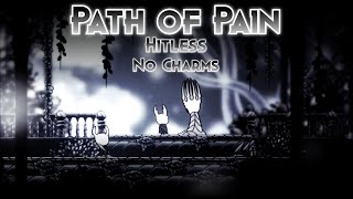 Hollow Knight  Path of Pain 「No Charms  Hitless」 [upl. by Aromas922]