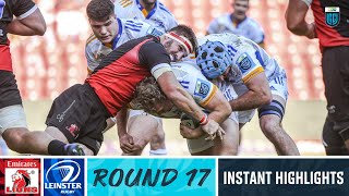 Emirates Lions v Leinster  Instant Highlights  Round 17  URC 202223 [upl. by Lemuela]