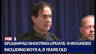 Rochester hills shooting Sheriff gives update on attack that wounded nine at splashpad [upl. by Ysak]