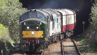 DOUBLE HEADER 37667  37688 1Z32 Bristol East Depot Dbc  Penzance with 2 tone  Plymouth 4421 [upl. by Benzel255]