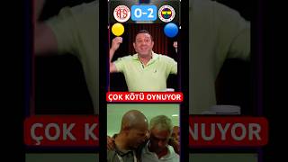 Antalyaspor Fenerbahçe maçı yorumları Nihat kahveci Fenerbahçe çok kötü fenerbahçe antalyaspor [upl. by Tezil]