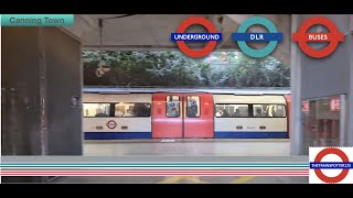 Trains and Buses at Canning Town Station [upl. by Nesyla]