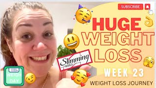 SLIMMING World Week 23  weightlossjourney HUGE weightloss slimmingworld [upl. by Akinohs11]