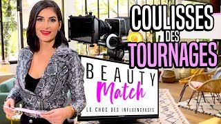 LES COULISSES DES TOURNAGES TV BEAUTY MATCH 🎥 Je vous dévoile tout [upl. by Borchers659]