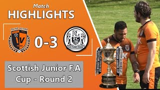 Irvine Vics 0  Rutherglen Glencairn 3  21st September 2024 [upl. by Amuwkuhc]