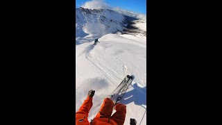 Just Pure Joy on Ski Day 200 of the Season Wednesday in Patagonia [upl. by Winifield]