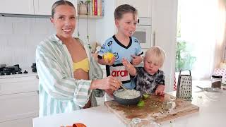 2 INGREDIENTS Healthy family dinner that I cook with my kids [upl. by Ul]