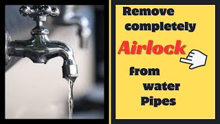 Nal Me Air Kaise Nikale  air lock problem in water pipes cookhealthywithritu [upl. by Ettenoj]