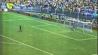 Brazil vs France World Cup 1986  Penalty Shootout [upl. by Miru]