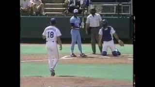 April 4 1988 Toronto Blue Jays at Kansas City Royals Part 1 [upl. by Dazhehs479]