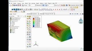 Homogenization of an RVE  model with voids using EasyPBC [upl. by Xerxes]