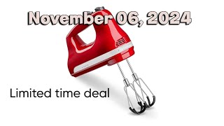 November 2024s Best KitchenAid Hand Mixer Deal EVER [upl. by Arolf711]