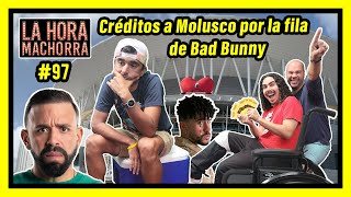 MOLUSCO SE LLEVA EL CRÉDITO POR LA FILA DE BAD BUNNY [upl. by Mandeville912]