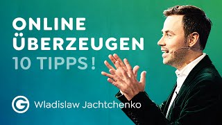 Online Meetings 10 RhetorikTricks um zu überzeugen  Wladislaw Jachtchenko [upl. by Anemolif]