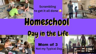 day in my life as a HOMESCHOOLER productive [upl. by Devaj]