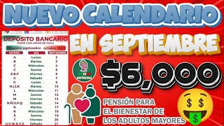 😱🤑NUEVO CALENDARIO PAGO BIMESTRE SEPTIEMBREOCTUBRE PENSIÓN BIENESTAR DE LOS ADULTOS MAYORES🤑😱 [upl. by Renata1]