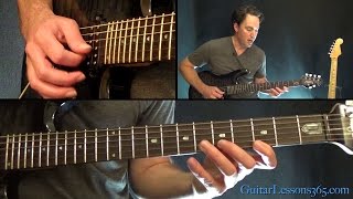 Nothing Else Matters Guitar Lesson Pt1  Metallica  Intro amp Chords [upl. by Aerbma]