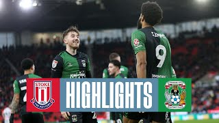 Stoke City v Coventry City  Match Highlights 🎞️ [upl. by Lisan]