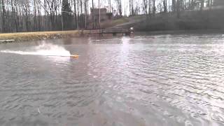 RC Boat WICKED FAST 6s Joysway SUPER upgraded Sea Fire 18 scale 4500mah 40c [upl. by Enimsay]