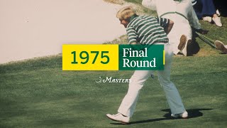 1975 Masters Tournament Final Round Broadcast [upl. by Lower332]