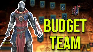 Budget Team For Scarab King Works On Any FloorDifficulty  Raid Shadow Legends [upl. by Atilef]