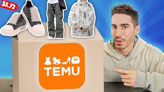 Testing the Most VIRAL Mens Fashion Trends on TEMU [upl. by Mohkos]