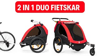 Burley Honey Bee  2 in 1 fietskar productvideo [upl. by Darken]