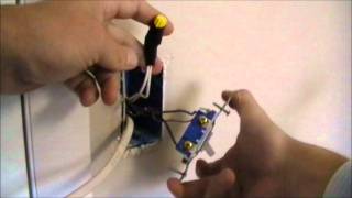 how to wire an outlet off of a switch [upl. by Nala]