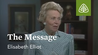 The Message Suffering Is Not For Nothing with Elisabeth Elliot [upl. by Sisak409]